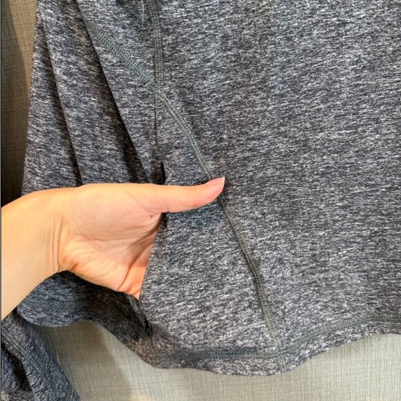 Lululemon Warm It Up Long Sleeve Training Running TopHeathered Black - Picture 10 of 14